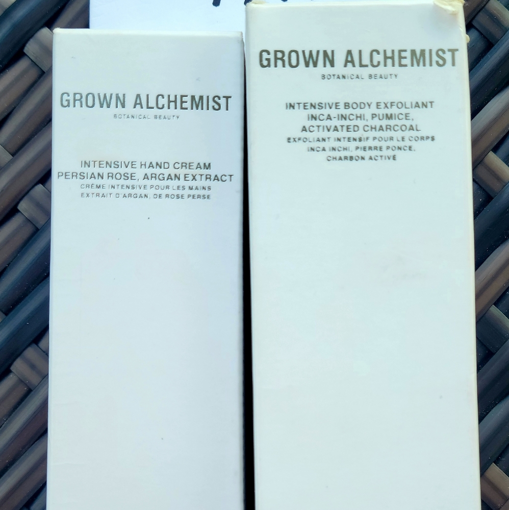 Grown Alchemist intensive exfoliant & hand cream